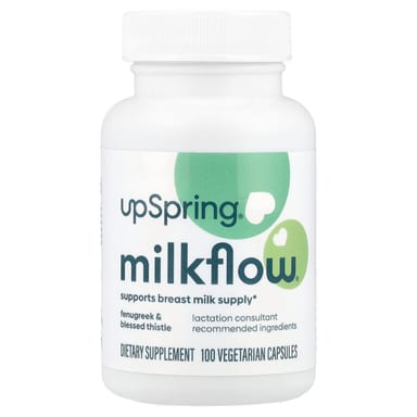 Пажитник UpSpring Milkflow & Blessed Thistle, 100 растительных капсул