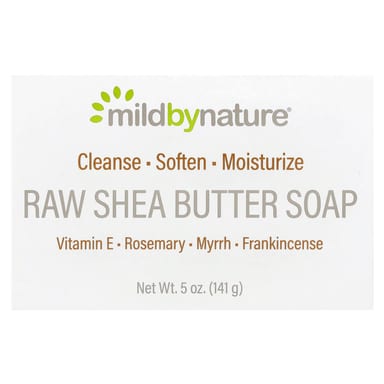 Мыло Mild By Nature Raw Shea Butter Soap, 141 г
