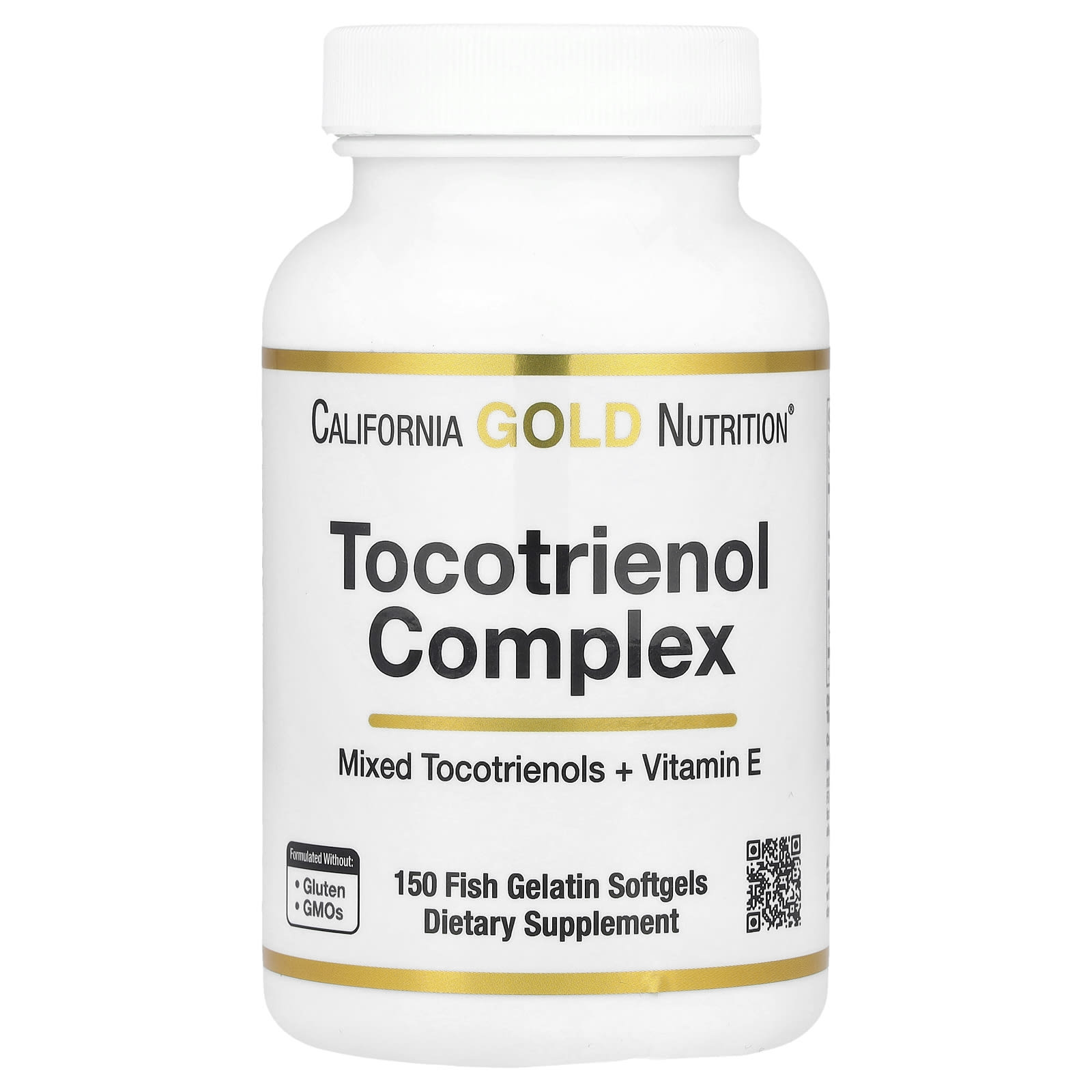 Комплекс California Gold Nutrition Tocotrienol with Vitamin E 150 Fish Gelatin, мягкие капсулы — фото 2