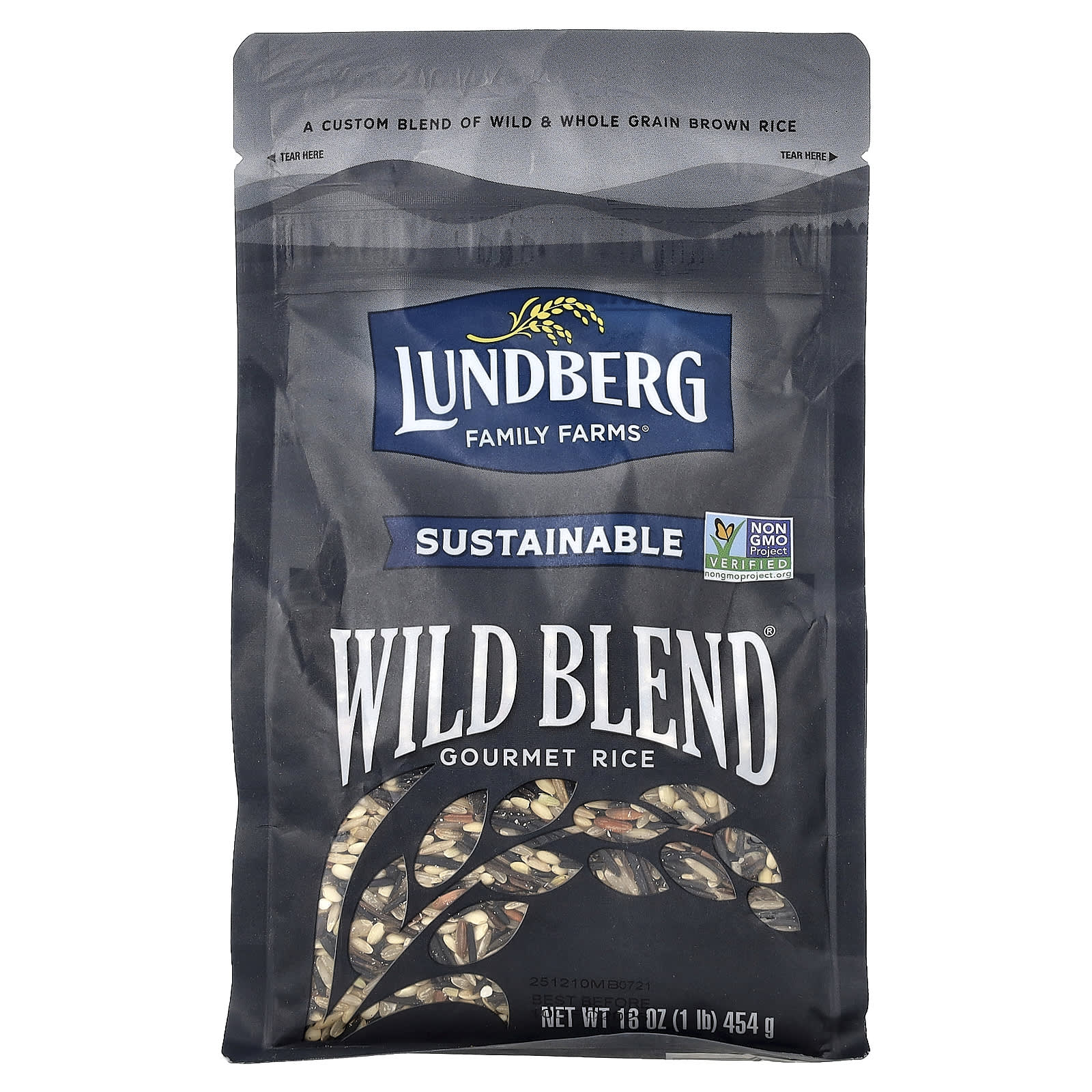 Рис Lundberg Wild Blend® Gourmet, 454 г