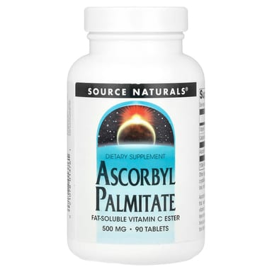 Аскорбил пальмитат Source Naturals, 500 мг, 90 таблеток