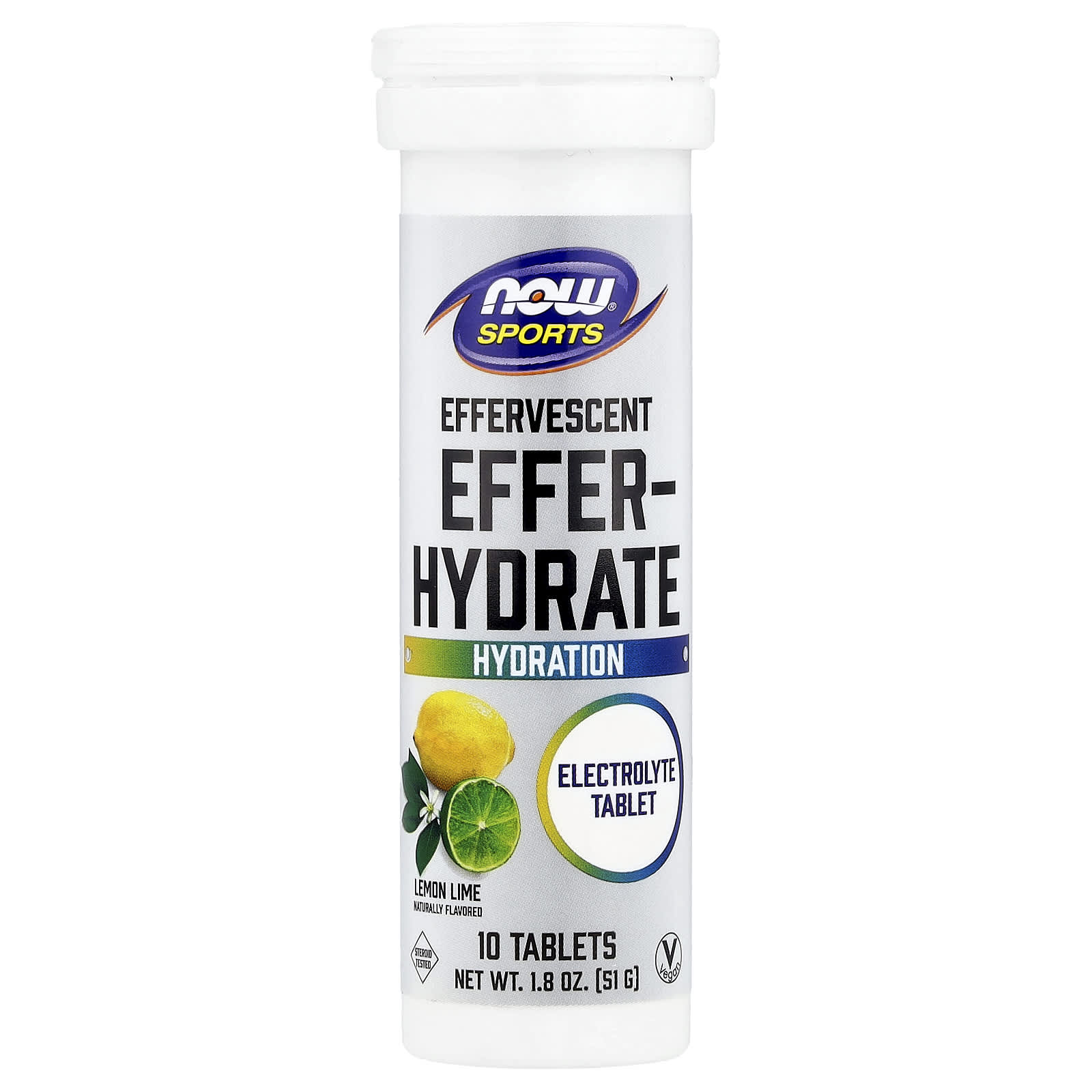 Спортивный напиток NOW Foods, 10 таблеток