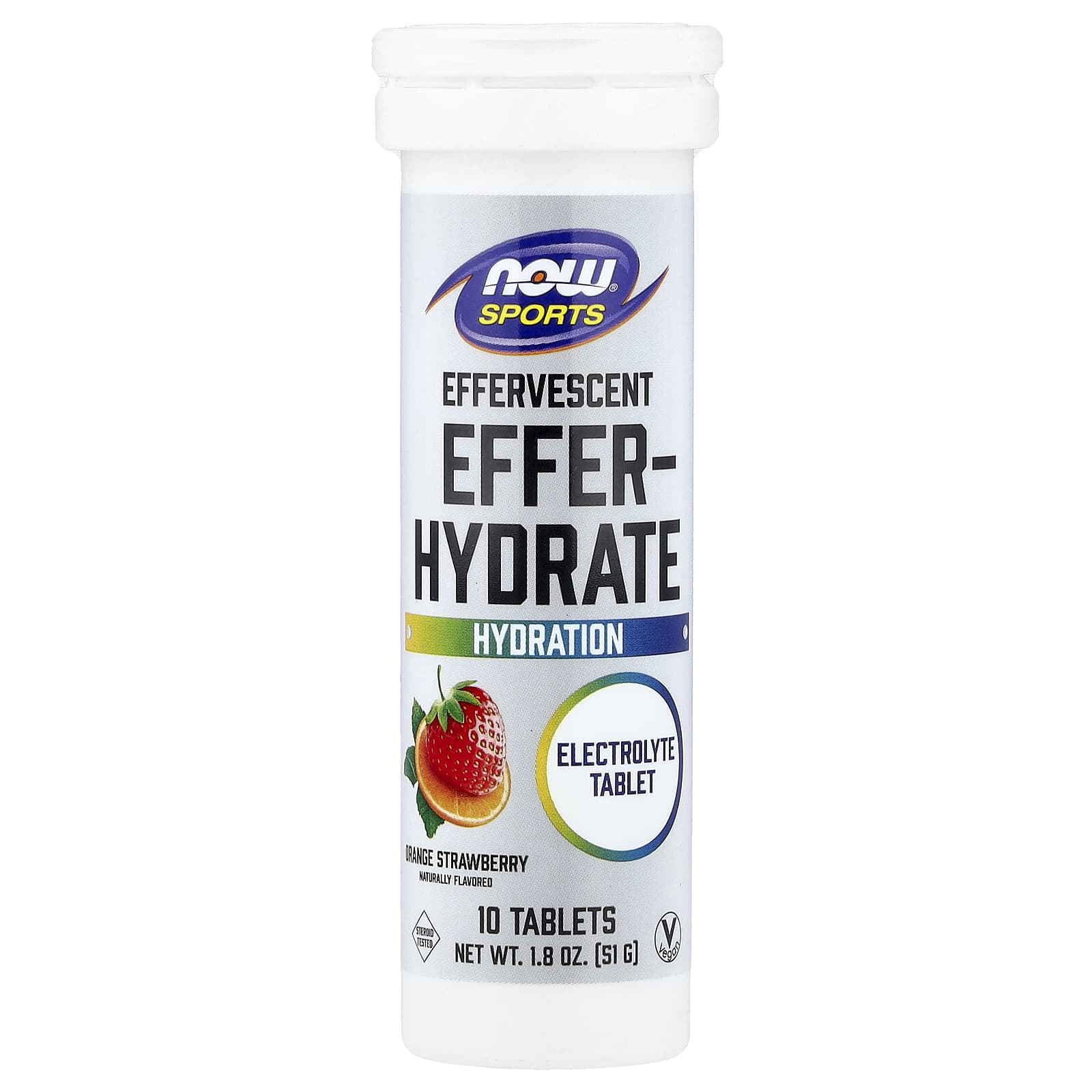 Спортивный напиток NOW Foods, 10 таблеток