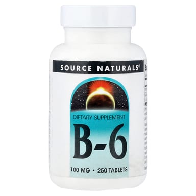 Витамин B6 Source Naturals, 250 таблеток