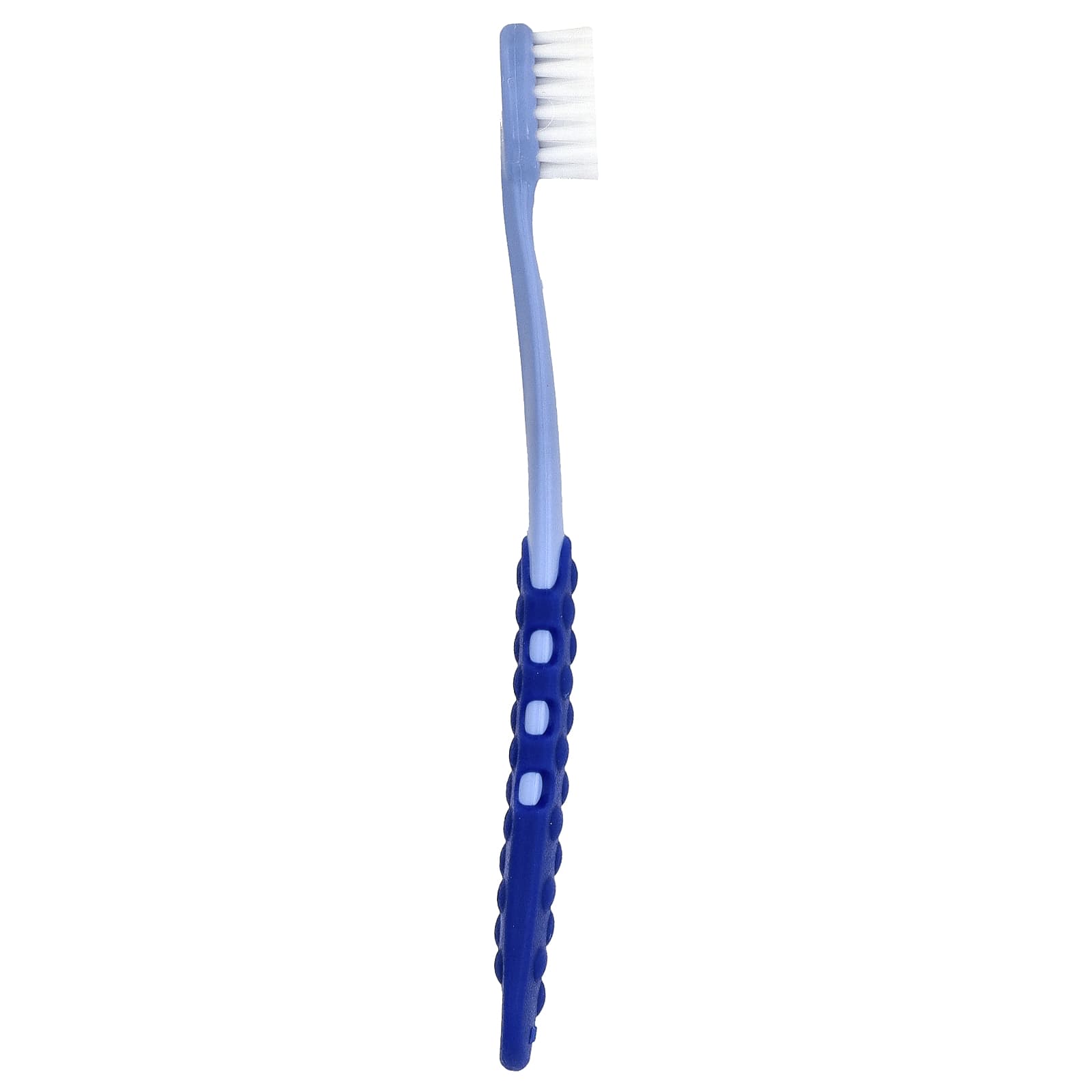 Зубная щётка RADIUS Totz Plus™ Brush 3 Years Extra Soft, оттенок Blue, 1 шт. — фото 2
