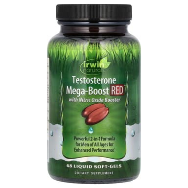 Тестостерон Irwin Naturals, 68 мягких капсул