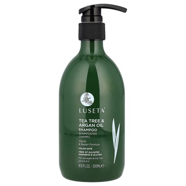 Аргановое масло Luseta Beauty Tea Tree & Shampoo For Damaged & Oily Hair, 500 мл