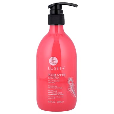 Шампунь Luseta Beauty Keratin For Damaged & Dry Hair, 500 мл