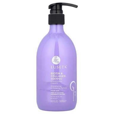 Коллаген Luseta Beauty Biotin & Shampoo For Thin & Dry Hair, 500 мл