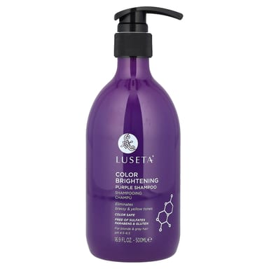 Шампунь Luseta Beauty Color Brightening Purple For Blonde & Gray Hair, 500 мл