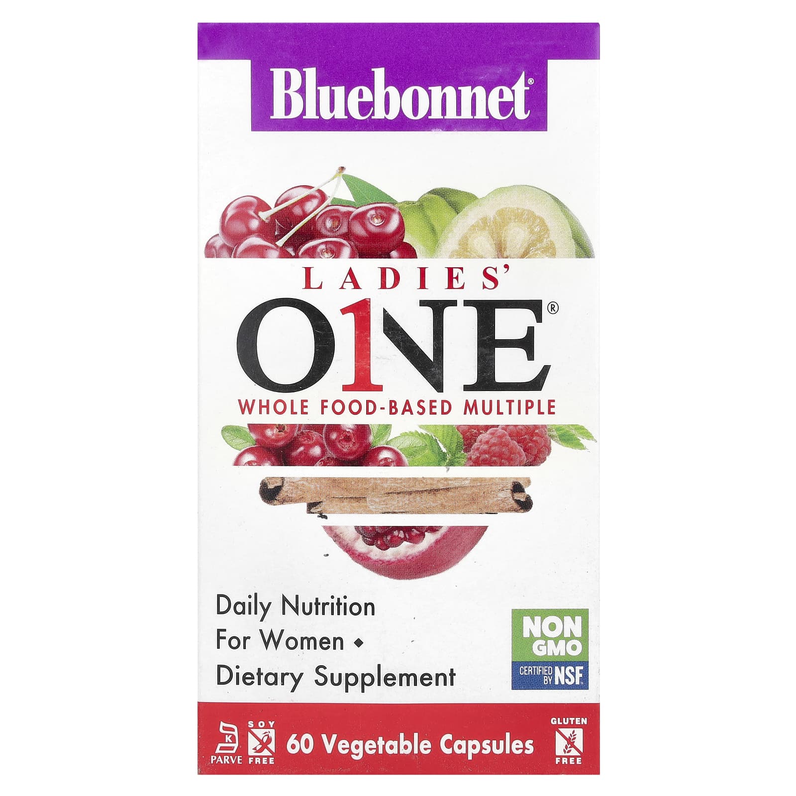 Мультивитамины Bluebonnet Nutrition, 60 растительных капсул — фото 2