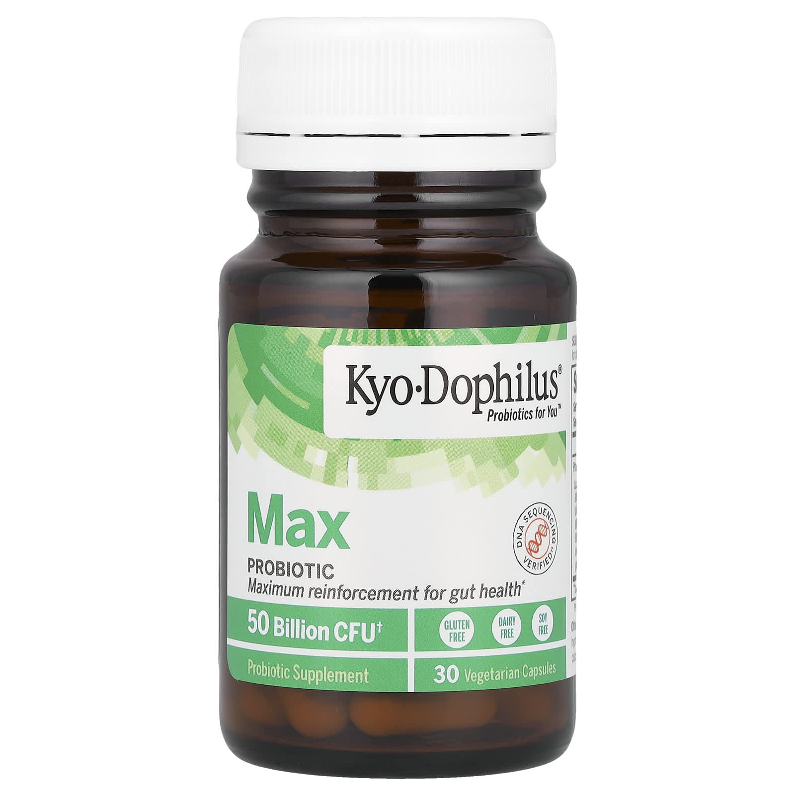 Пробиотик Kyolic Kyo-Dophilus® Max, 50 млрд КОЕ, 30 растительных капсул — фото 3