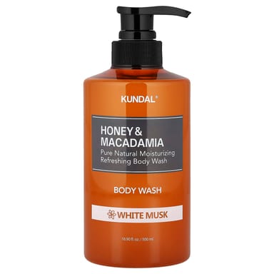 Гель для душа Kundal White Musk Honey & Macadamia, 500 мл