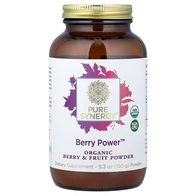 Порошок Pure Synergy Berry Power™ Organic Berry & Fruit, вкус Berry Power™, Organic Berry & Fruit Powder, 150 г