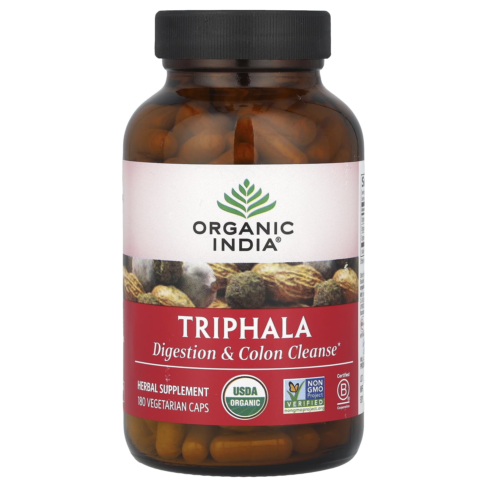 Трифала Organic India, оттенок 180 Vegetarian Caps