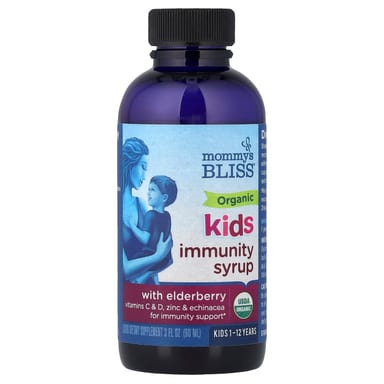 Сироп Mommy's Bliss Organic Immunity, оттенок 1-12 Yrs, 90 мл