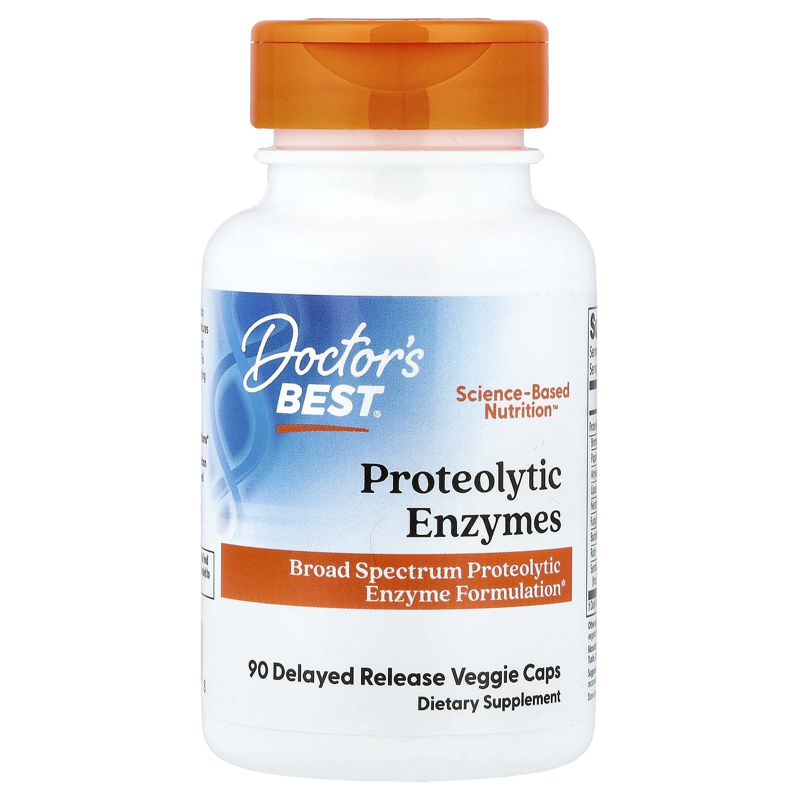 Ферменты Doctor's Best Proteolytic 90 Delayed Release — фото 8