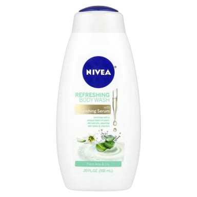 Гель для душа Nivea Refreshing Fresh Aloe & Lily, 591 мл
