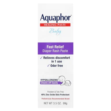 Фото товара: Детский паста от опрелостей Aquaphor Aquaphor Baby Fast Relief, 99 г
