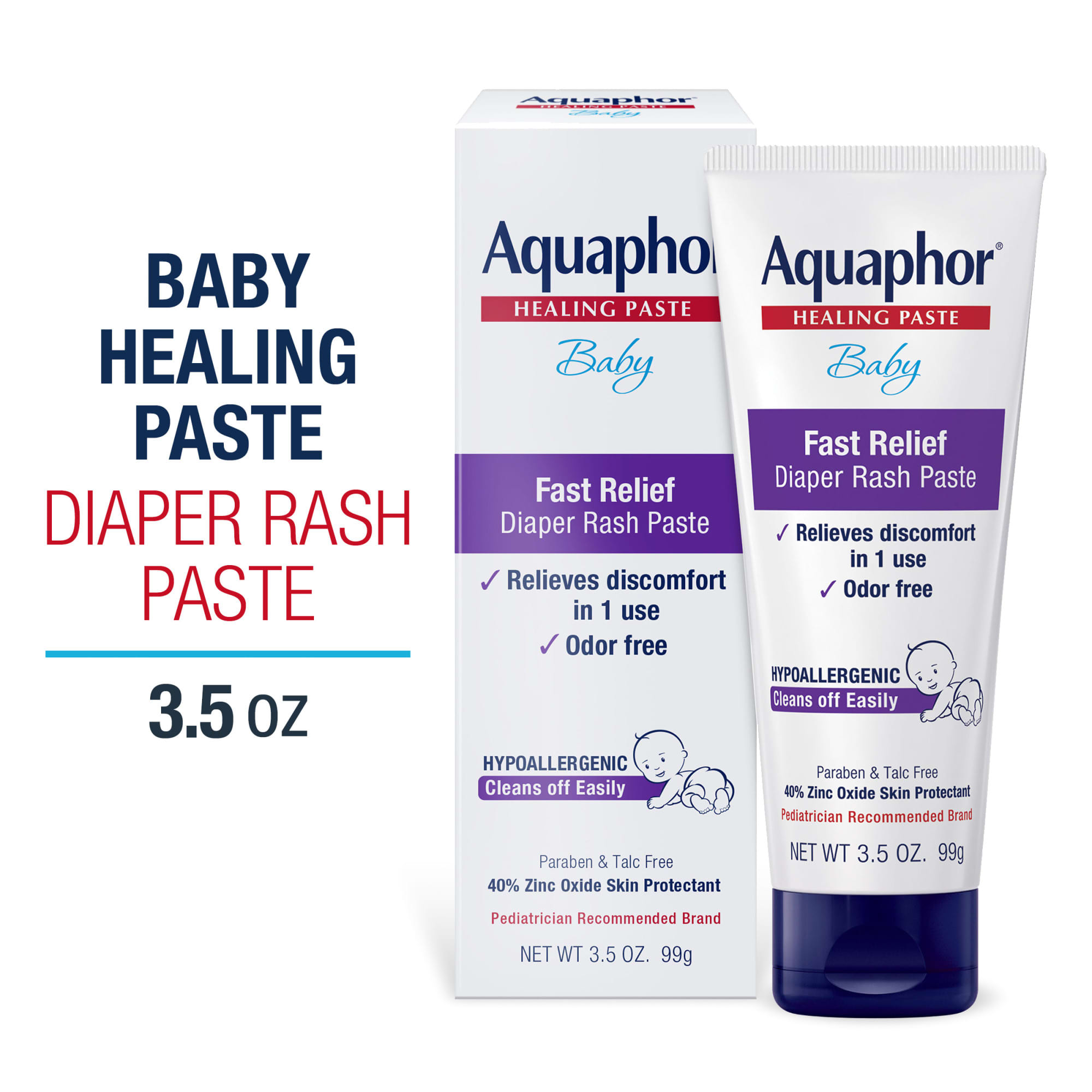 Детский паста от опрелостей Aquaphor Aquaphor Baby Fast Relief, 99 г — фото 4