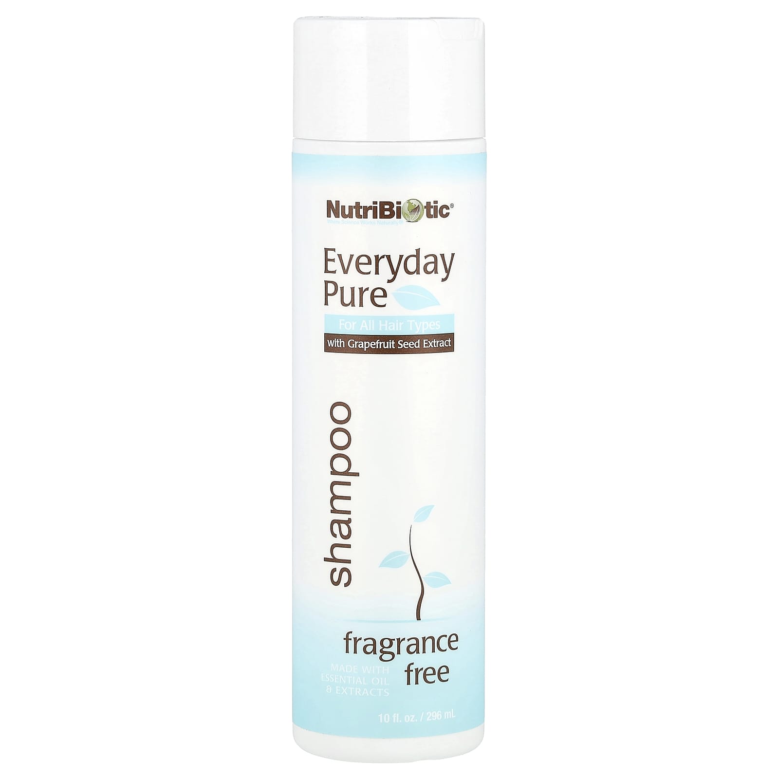 Шампунь NutriBiotic Everyday Pure, 296 мл