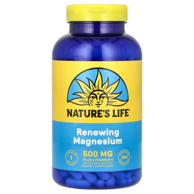 Магний Nature's Life Renewing, 250 капсул