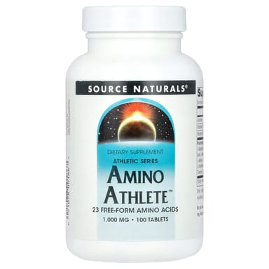 Аминокислотный комплекс Amino Athlete Source Naturals Amino Athlete, 1000 мг, 100 таблеток