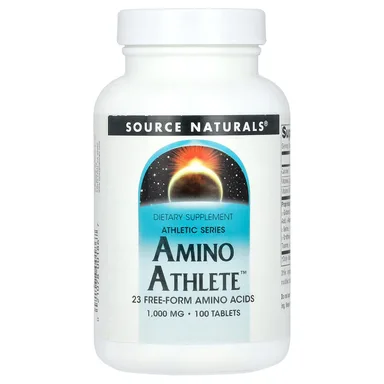 Фото товара: Аминокислотный комплекс Amino Athlete Source Naturals Amino Athlete, 1000 мг, 100 таблеток