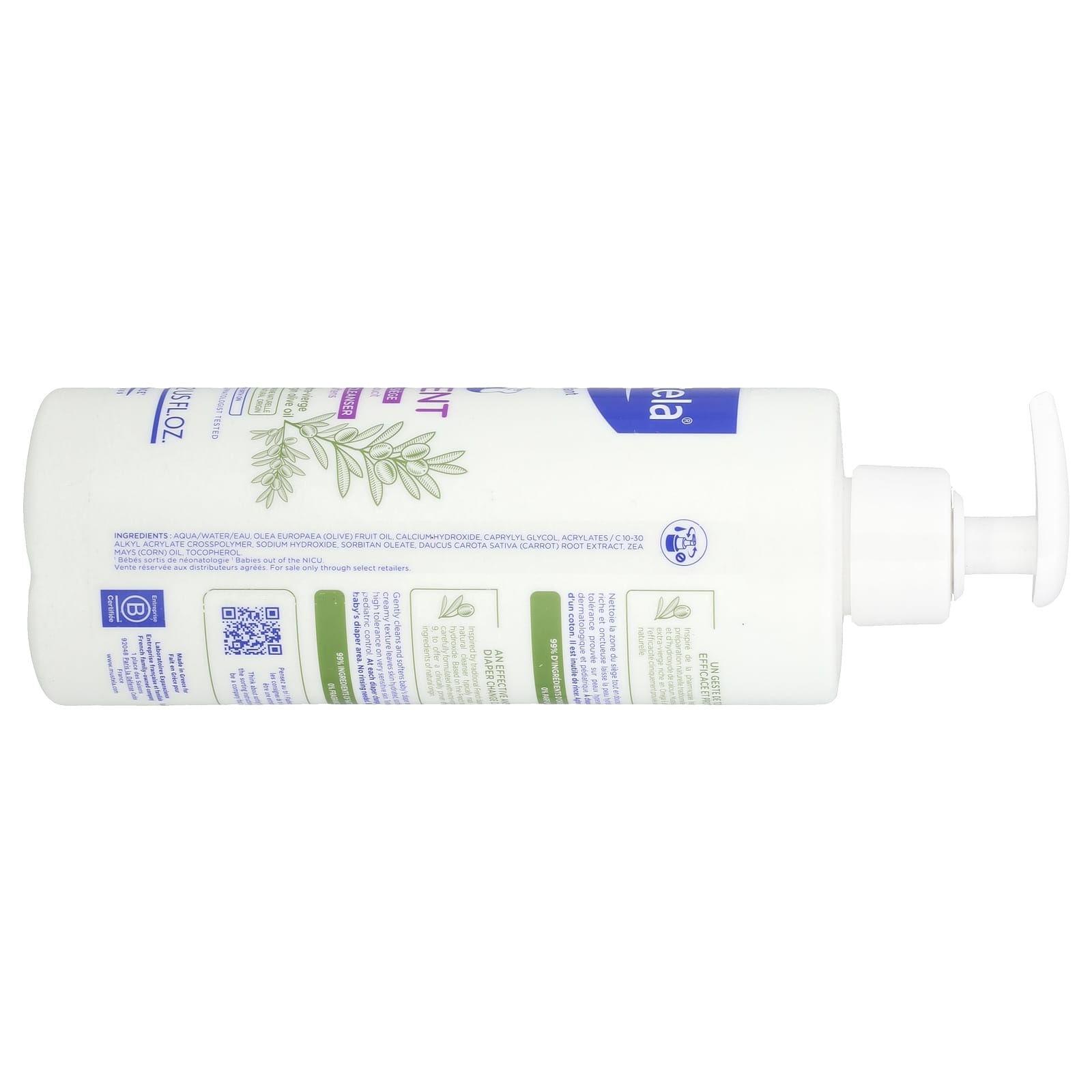 Детское очищающее средство Mustela Baby Liniment Diaper Change, 400 мл — фото 2