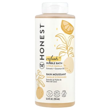 Средство для пены в ванной The Honest Company Refresh™, вкус Citrus Vanilla, 355 мл