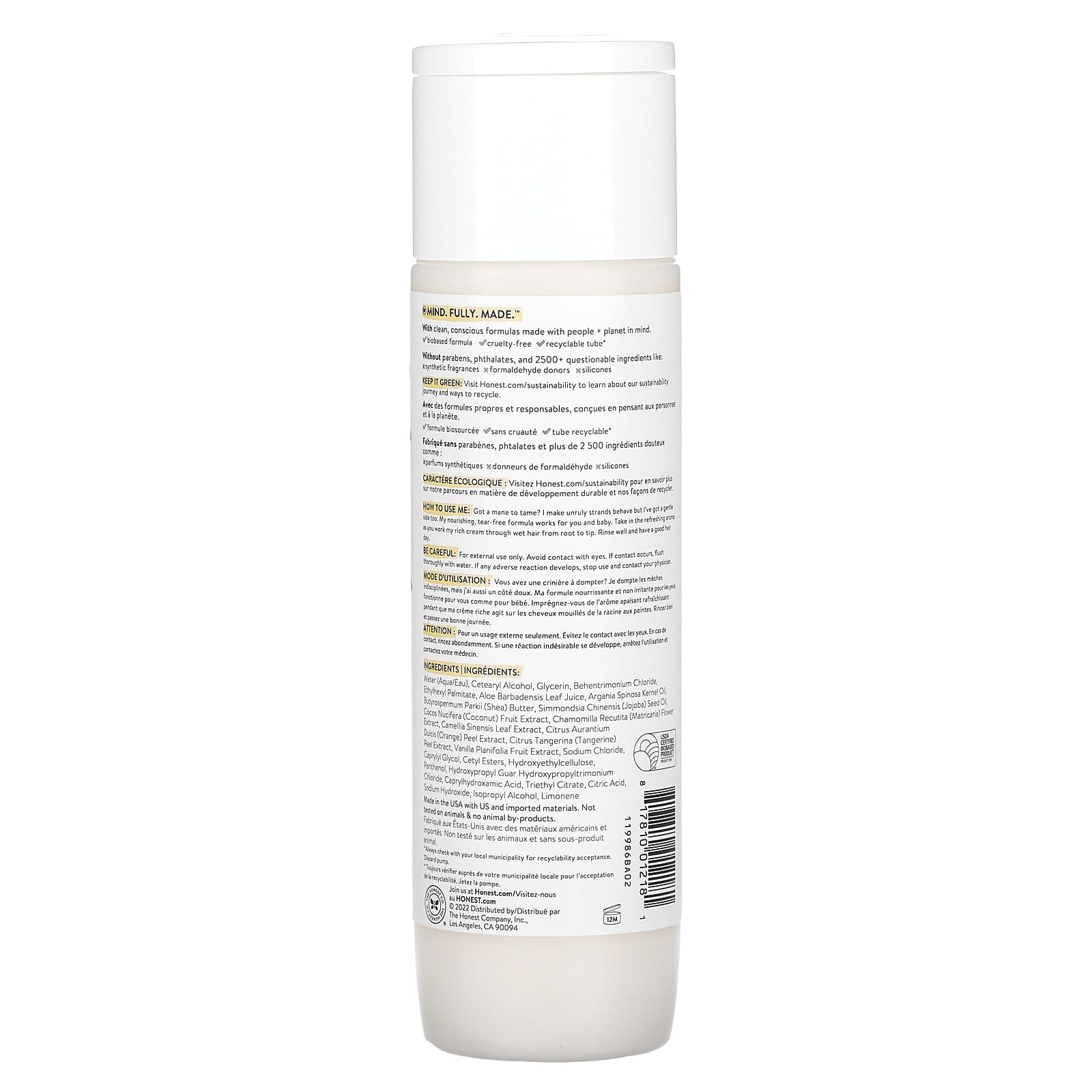 Кондиционер The Honest Company Refresh Citrus Vanilla, 295 мл — фото 2