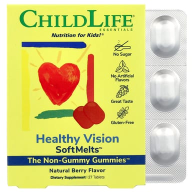 Здоровое зрение ChildLife Essentials, 27 мягких таблеток