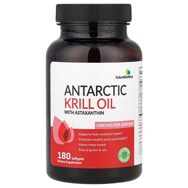 Астаксантин Futurebiotics Antarctic Krill Oil, 180 мягких капсул
